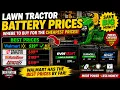 How Much for a Riding Mower Battery at Walmart EverStart