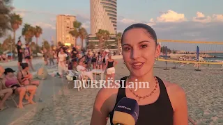 Për herë të parë "Beach Volley" për femra në shëtitoren "Taulantia"