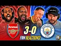 Arsenal Man City Fans UNCENSORED Reactions to Arsenal 3-0 Man City Community Shield Fan Reaction