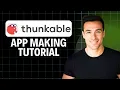 Thunkable App Making Tutorial 2025 No Coding App Maker