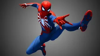 Spider-Man PS4 3D Model Rigged