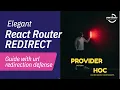React Redirect Basic Route Setup