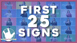 Download 25 ASL Signs You Need to Know | ASL Basics | American Sign Language for Beginners MP3
