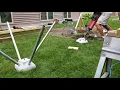 Diamond Pier Footing Installation