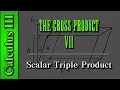 Scalar and Vector Triple Product Volume of Parallelepiped