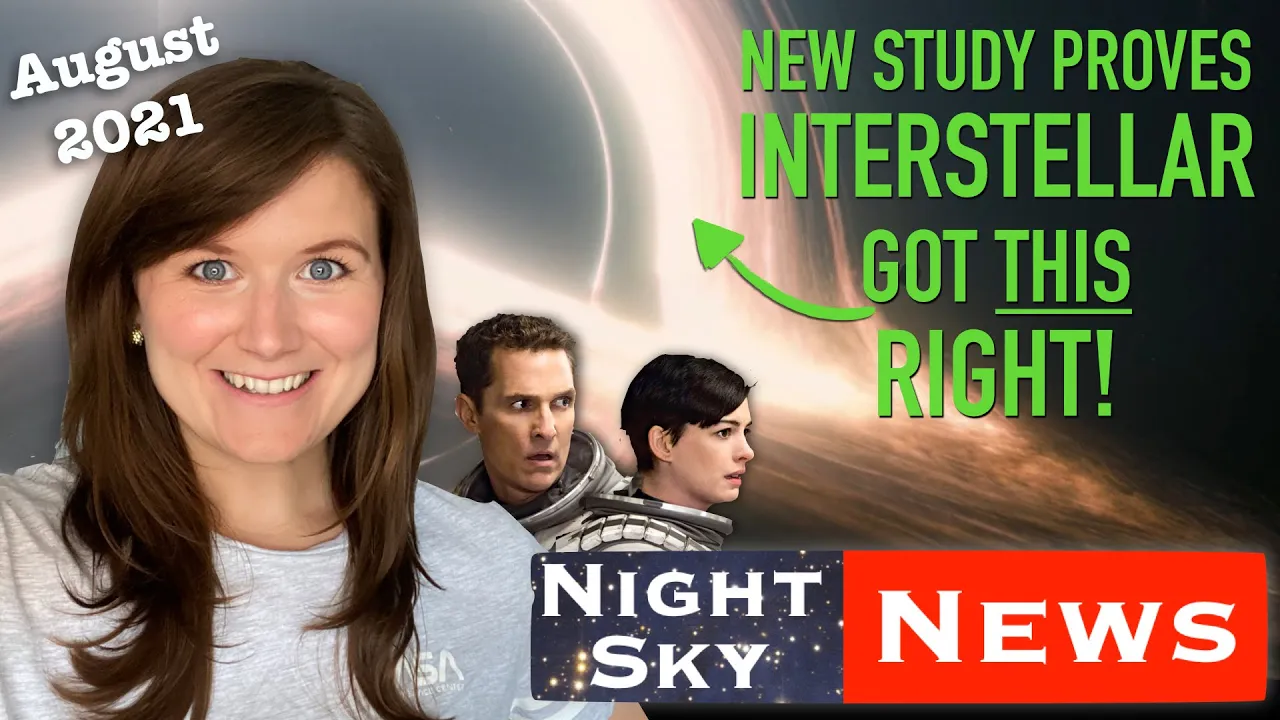 Light detected from BEHIND a black hole! Plus the first EXOMOON?! | Night Sky News August 2021