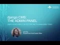 django CMS User s Guide 2 Admin Panel