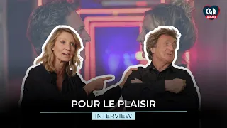 Interview d'Alexandra Lamy et François Cluzet - POUR LE PLAISIR