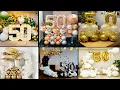 Best 50th Birt ay Decoration Ideas Birt ay Decorations for Adults Latest 50th Birt ay Decor