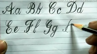 Modern Calligraphy a to z calligraphy for Beginners Calligraphy Tutorials