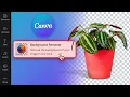 This Destroys the Background in seconds How to Remove Background in Canva with Ai