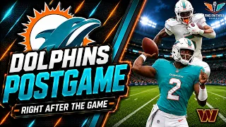 Miami Dolphins Postgame Malik Willis First-Team O-Line MAKE A STATEMENT