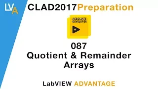 LabVIEW CLAD 087 In Range and Coerce Arrays