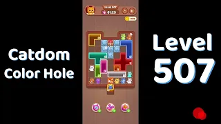 Catdom Color Hole Level 507 Screenshot
