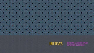 Infosys Apache Spark Interview Questions Python Java Scala