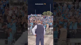  التراس الفيصلي يدعم  جمال ابو عابد بعد نهاية مباراة السلط  الفيصلي  الدوري الاردني للمحترفين دندنها