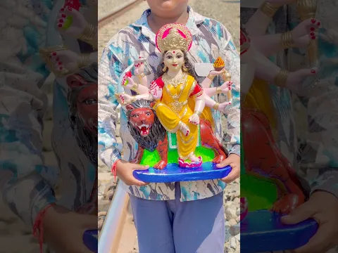 माता रानी ने करी बच्चे की रक्षा❤️🙏#shorts #durgapuja #maa #viralvideo #sonuugrejiya