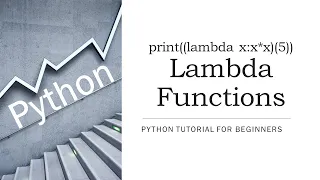 - Lambda Functions in Python With Examples