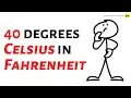 What is 40 degrees Celsius in Fahrenheit - QnA Explained