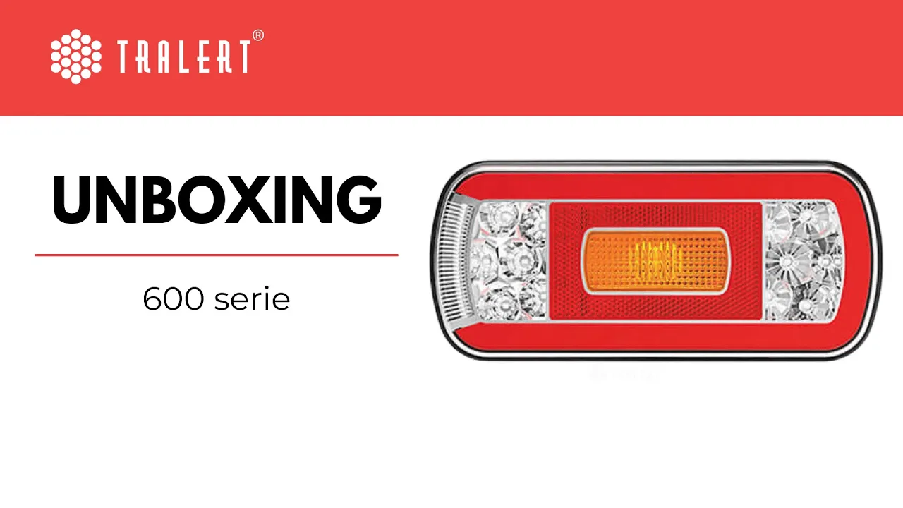 Video: LED achterlicht zonder kentekenverlichting | 12-36v | 5-PIN | V10C5-610B5