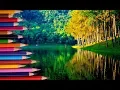 Color Beautiful Landscapes In Any Coloring Book With This Easy Technique
