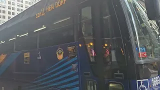 Both The Staten Island Bound SIM6 Express Bus and The Staten Island Bound SIM11 Express Bus