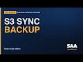 Bash Scripting AWS CLI Automate S3 Backups with s3 sync SAA-C03