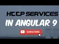 Angular 8 Tutorial in Hindi HTTP services in Angular 8 http services example in angular 2020