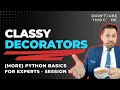 Decorators with Class The Design Behind Python Part 5