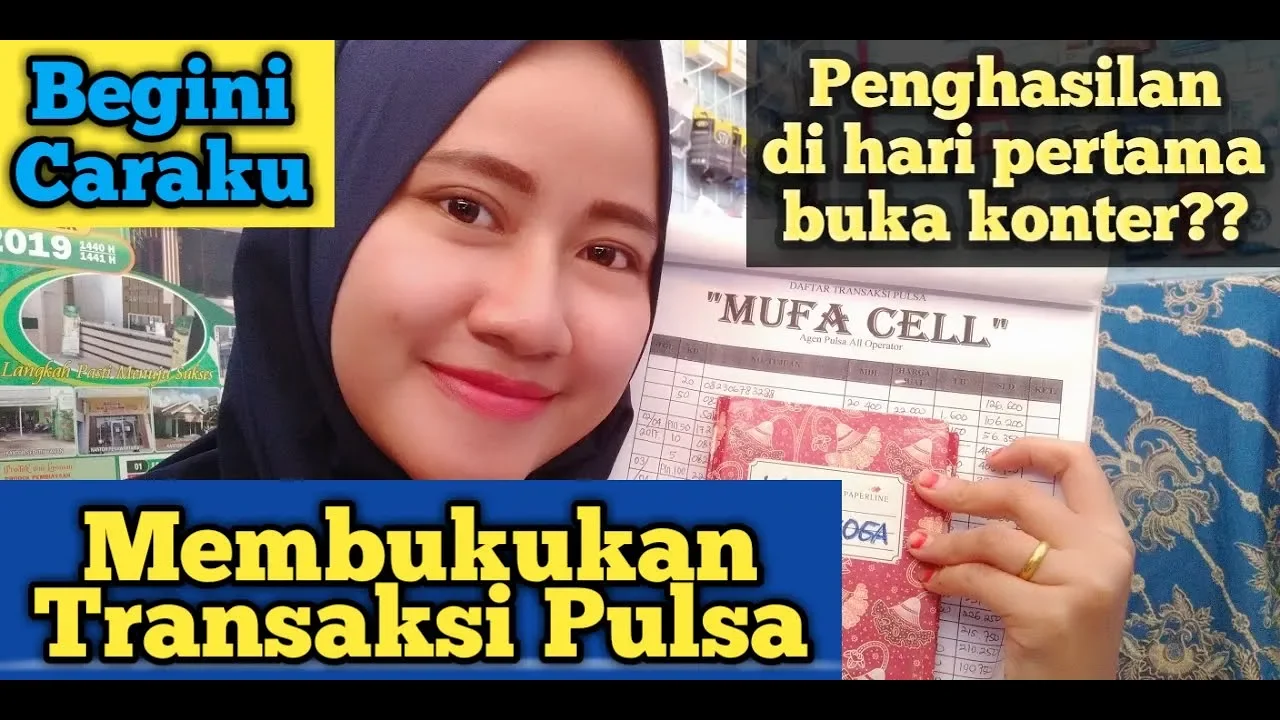 Mau Bisnis Pulsa ? Ini Contoh Pembukuan Bisnis Pulsa - Pembukuan Usaha Pulsa - Bookkeeping Business