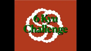 How to solve All Start Code Challenge CodeWars 6 kya