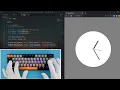 ASMR Programming - Coding Simple Clock