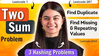 Two Sum Find Duplicate Find Repeating Missing Values Hashing Problems