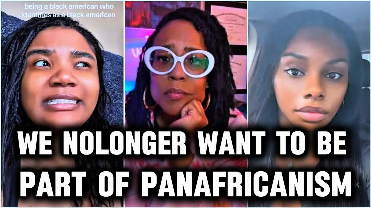 Black Americans are now SHOWING THEIR BACKS to Pan Africanism & declaring to CHICKEN OUT.