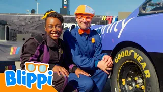 Blippi vs Meekah's Car Race! 🚙 | Blippi & Meekah Adventures | Educational Kids Videos