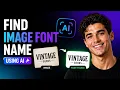 How to Find Font from Image Easy Method With AI