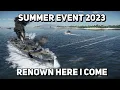 Summer event 2023 Star 1 the grind for Renown begins