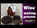 Grape wine making process PART 1