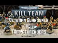 Veteran Guardsmen vs Tau Pathfinders Kill Team Warhammer 40k Battle Report S1E9