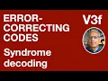 V3f Syndrome decoding Error-Correcting Codes