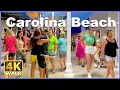 4K WALK Boardwalk at North CAROLINA BEACH NC USA 4k