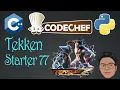 Tekken codechef solutions Starter 77 codechef solutions CPP Rapid coders