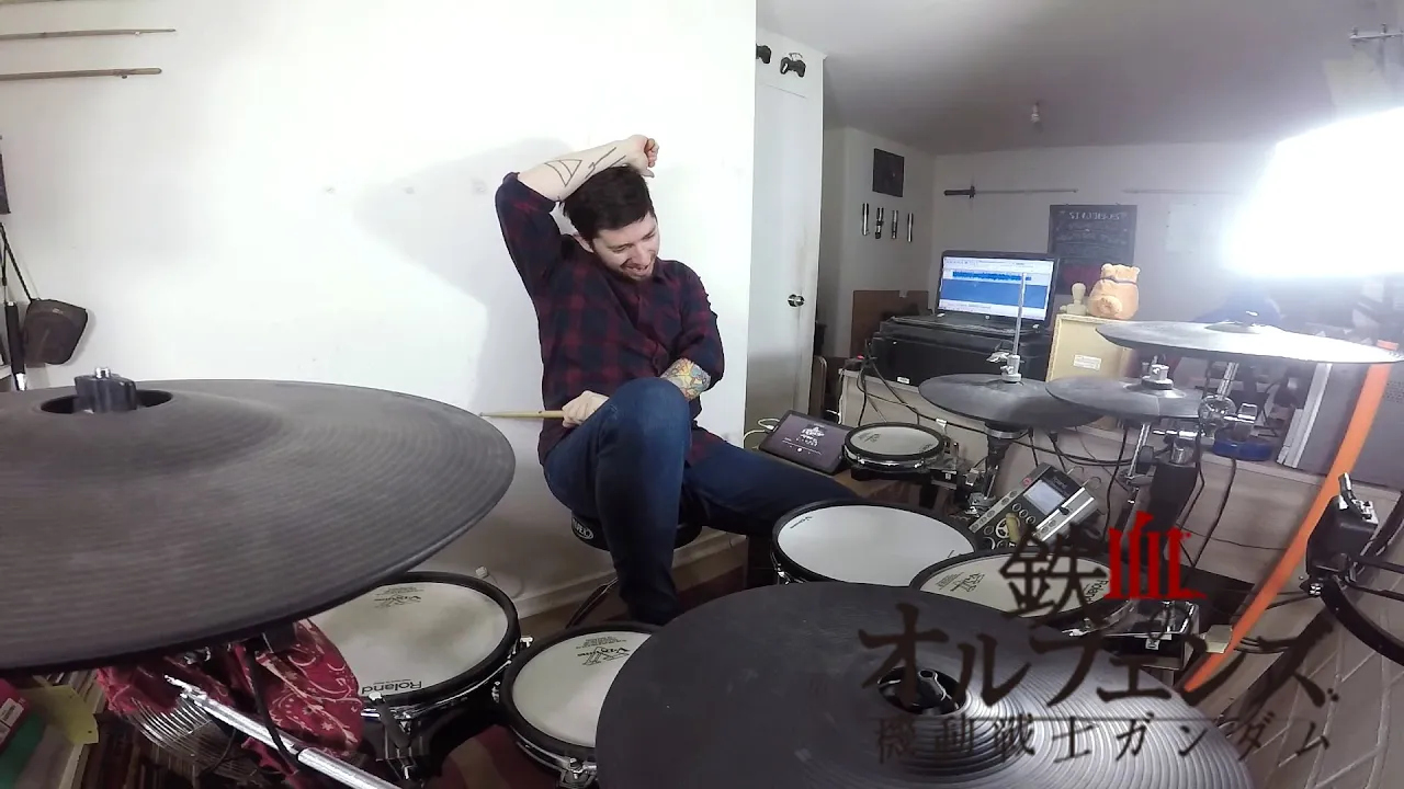 MAN WITH A MISSION - Raise Your Flag (Mobile Suit Gundam: Iron-Blooded Orphans OP) (Drum Cover)