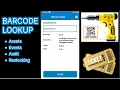 Scan and look up barcodes from a reference file - Barcode Lookup Mode in the Barcode Manager app