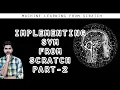 Implementing SVM from Scratch Part 2 - Machine Learning