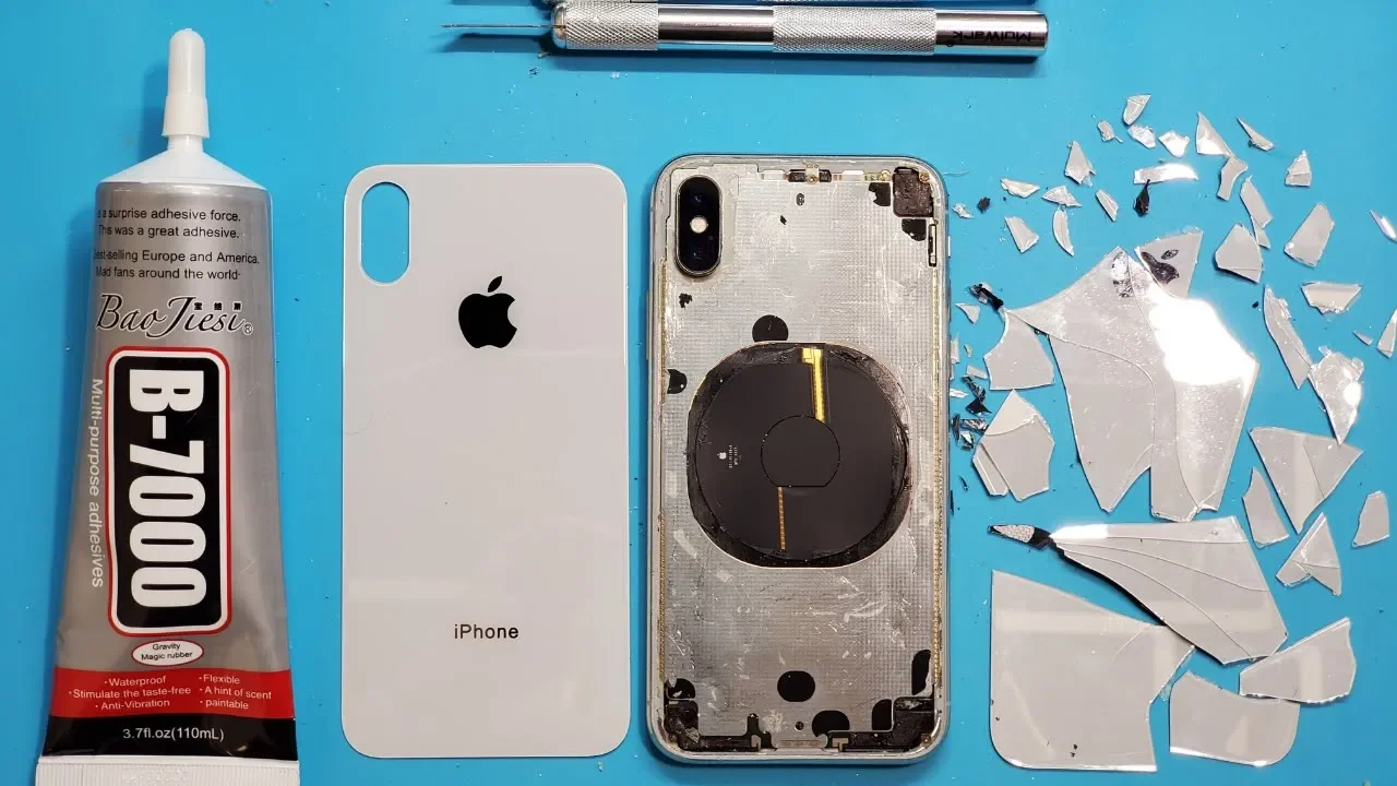 iPhone 8 Back Side Broken Glass Replacement.. 