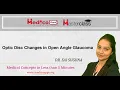 NEET PG-Optic Disc Changes in Open Angle Glaucoma-Ophthalmology