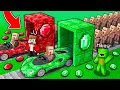 Download Lagu JJ and Mikey: EMERALD vs RUBY Upgrade Factory Battle in Minecraft - Maizen
