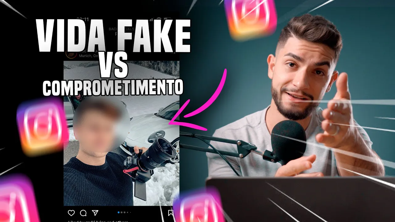 O Poder do Comprometimento VS a VIDA FAKE das Redes Sociais