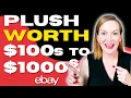 Stuffed Animals Selling Like Crazy on eBay Right Now Reselling Plush on Ebay